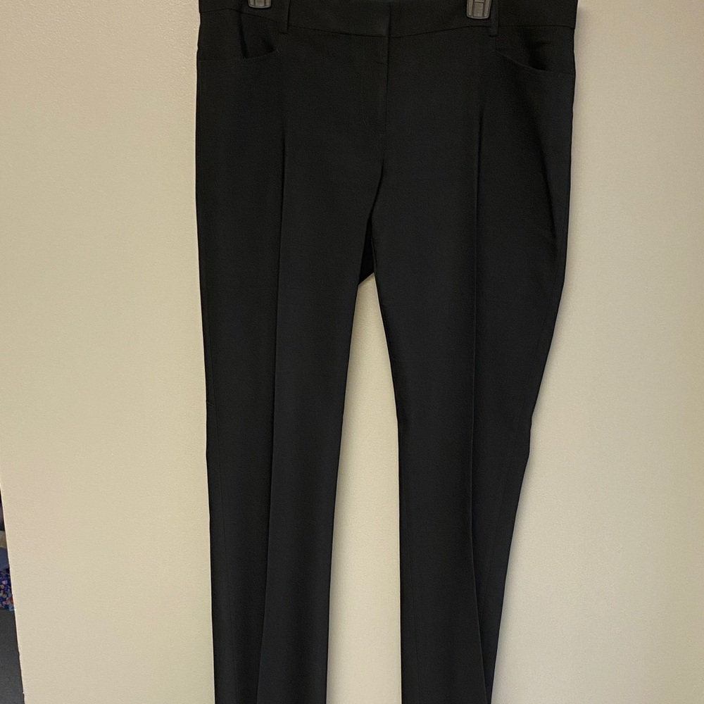 Express Black Straight-Leg Women’s Pants — Size 14L — EUC